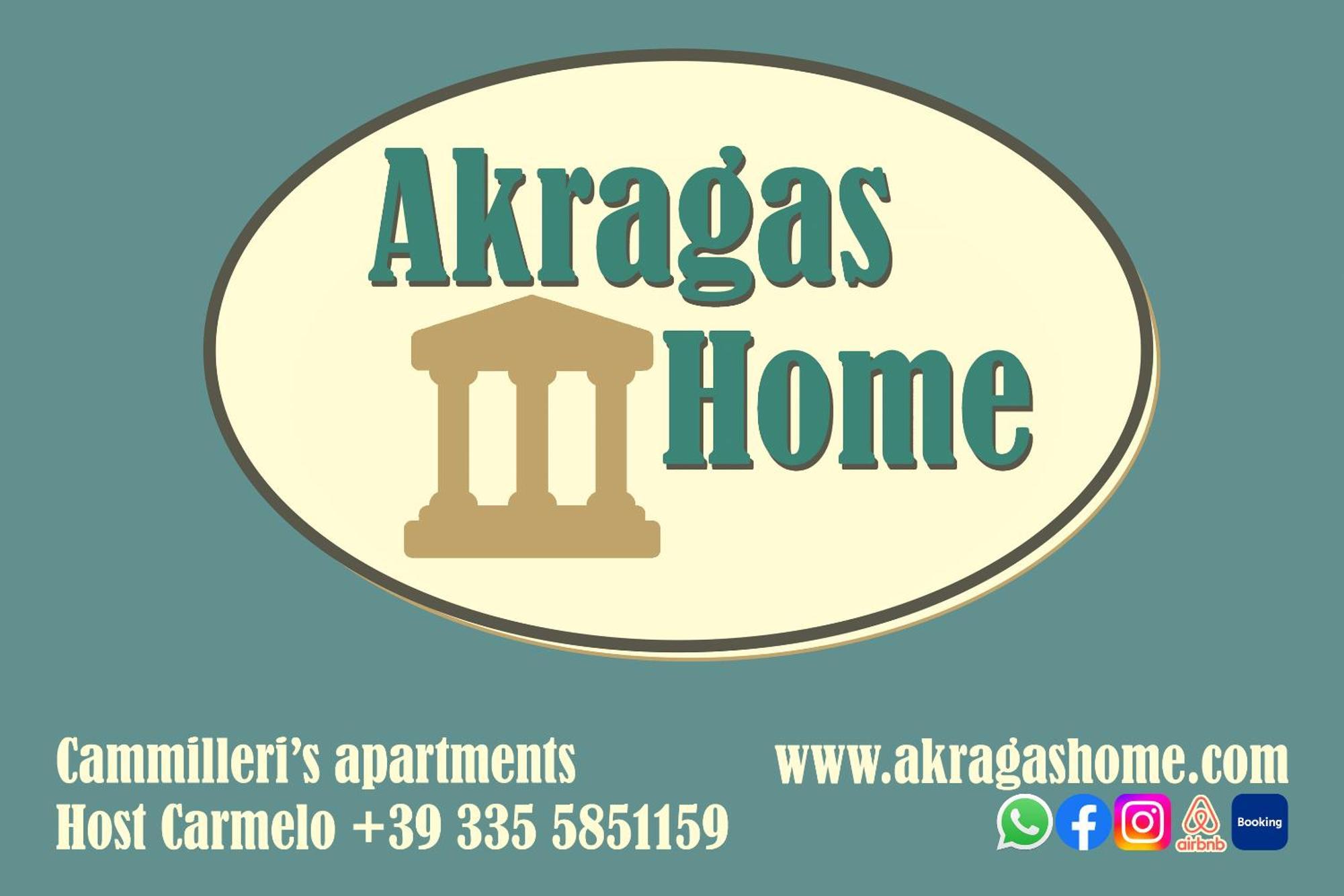 2 Apartments - Akragas Home 1 & 2 On Via Atenea City Center With View Agrigento Bagian luar foto